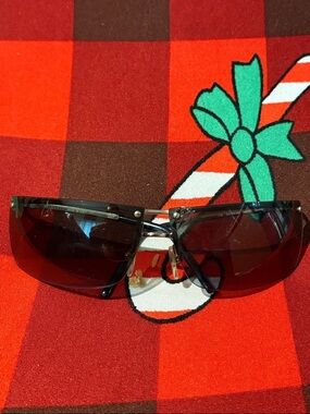 GUCCI 115 GG 2652/S Deadstock Sunglasses Gold Blue Fade Designed By Tom Ford Y2K